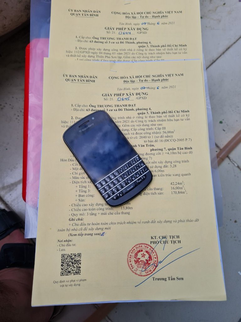 Quy trình thực hiện xin phép xây dựng phường Tân Sơn Nhất