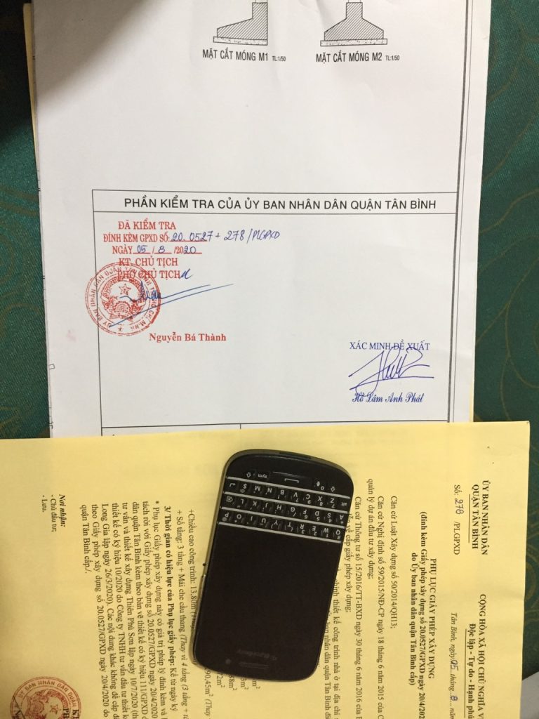 xin phép xây dựng phường Tân Sơn Nhất